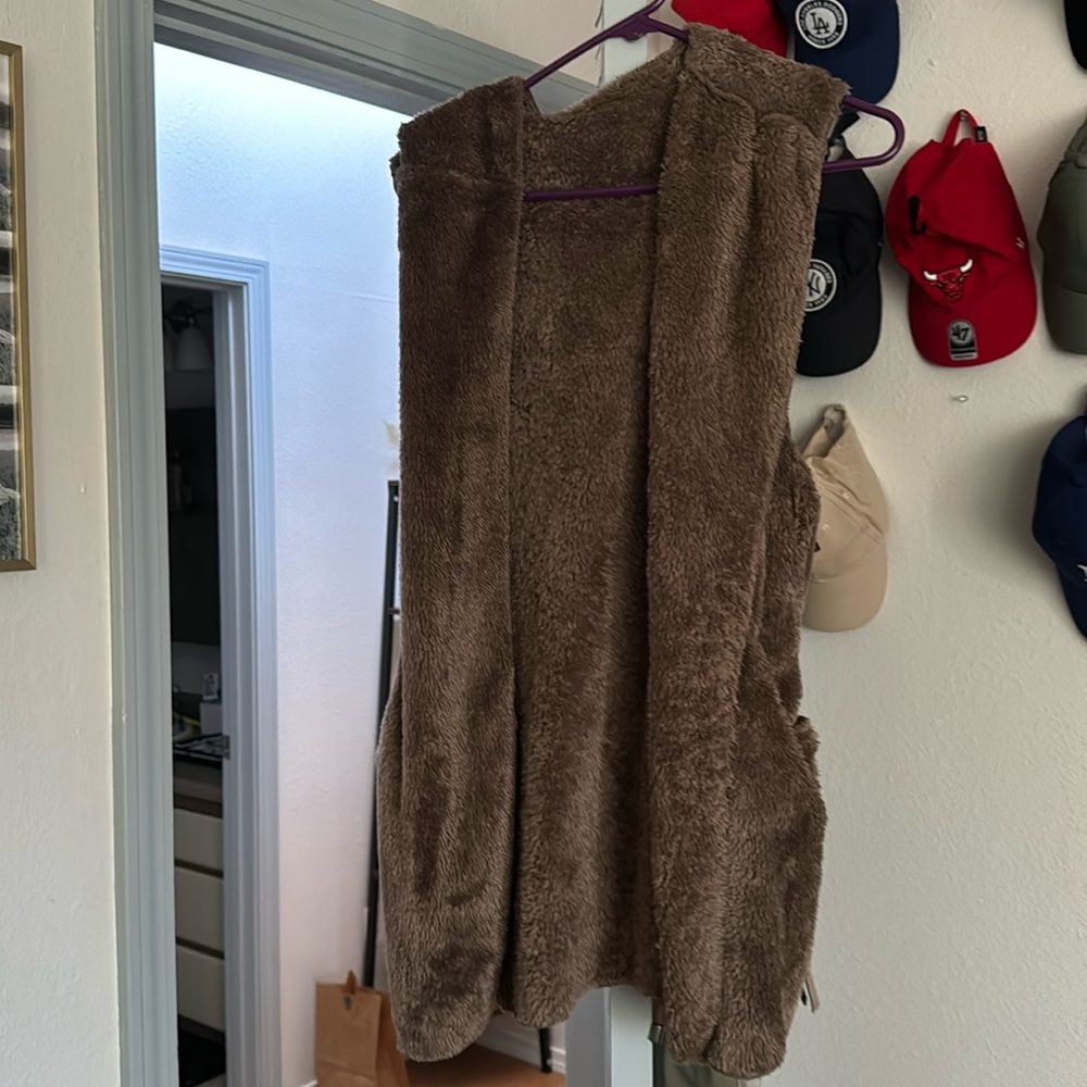 Fuzzy vest